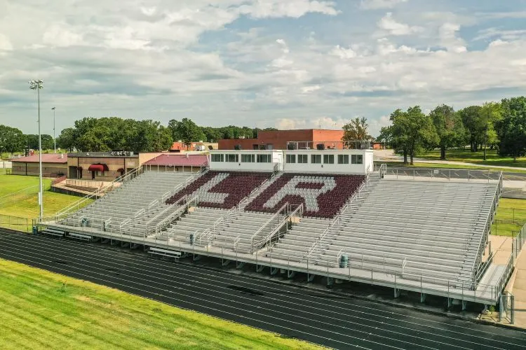 football stands